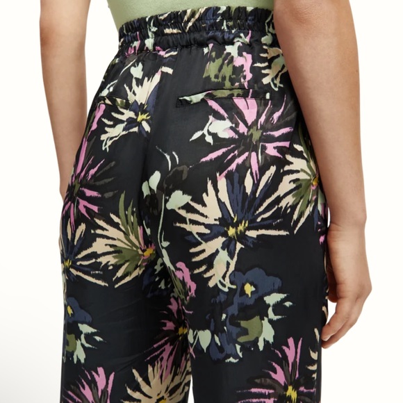 The Gia mid-rise wide-leg printed XS 32 stretch waist - Picture 7 of 16